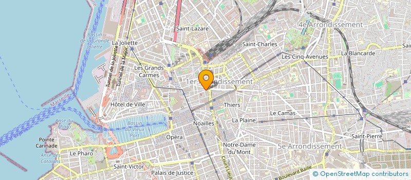 localisation de l'entreprise SCI NOVA à MARSEILLE