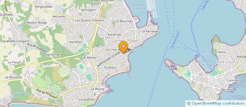 localisation de l'entreprise SCI NOVA  LARMOR-PLAGE