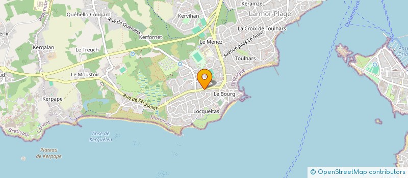 localisation de l'entreprise SCI NOVA  LARMOR-PLAGE