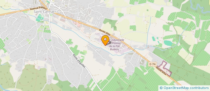 localisation de l'entreprise SCI NOVA GAP  SAINT-CANNAT