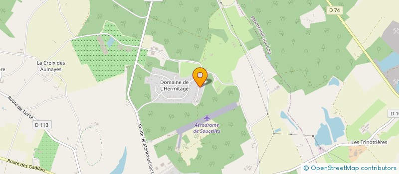 localisation de l'entreprise SCI NOVA IMMOBILIER 2  RIVES-DU-LOIR-EN-ANJOU