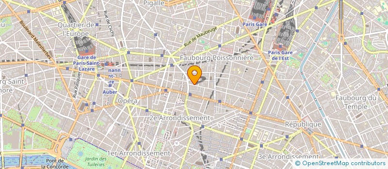 localisation de l'entreprise SCI NOVABEL  PARIS