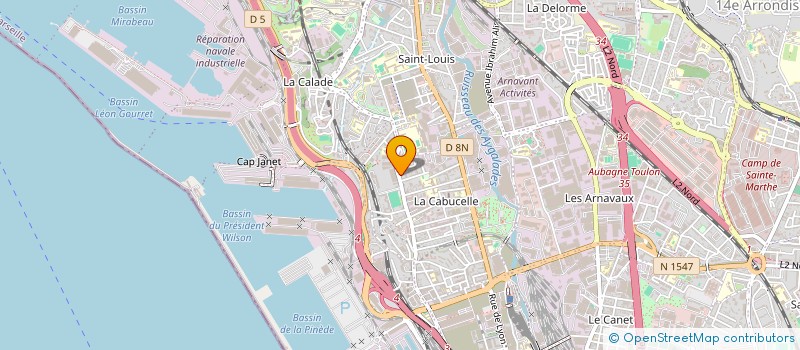 localisation de l'entreprise SCI NOVABEST à MARSEILLE