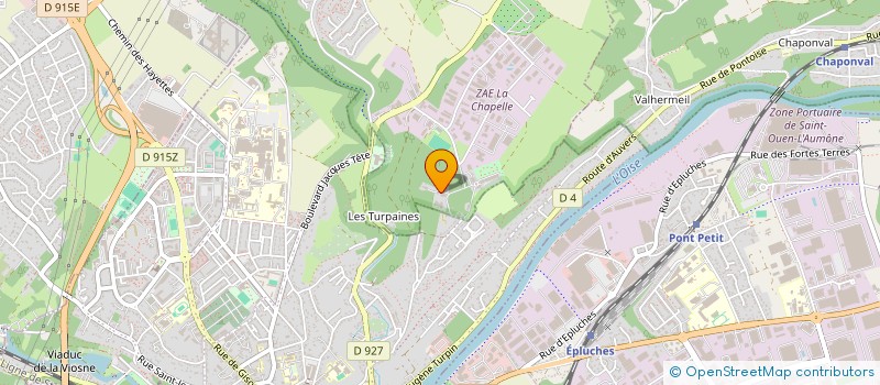 localisation de l'entreprise SCI NOVAC  HEROUVILLE-EN-VEXIN