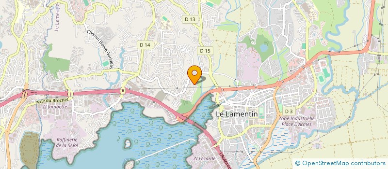 localisation de l'entreprise SCI NOVACTION à LE LAMENTIN