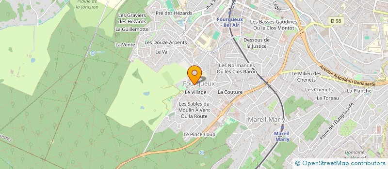 localisation de l'entreprise SCI NOVACTOR  SAINT-GERMAIN-EN-LAYE