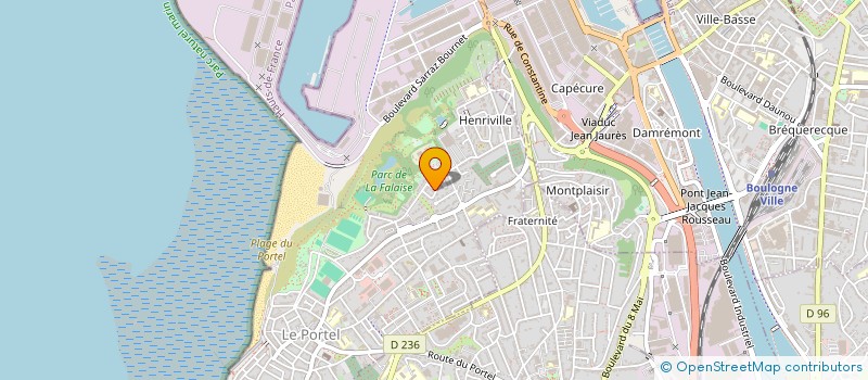 localisation de l'entreprise SCI NOVAE  LE PORTEL