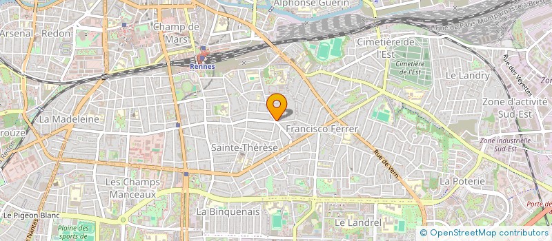 localisation de l'entreprise SCI NOVAE  RENNES