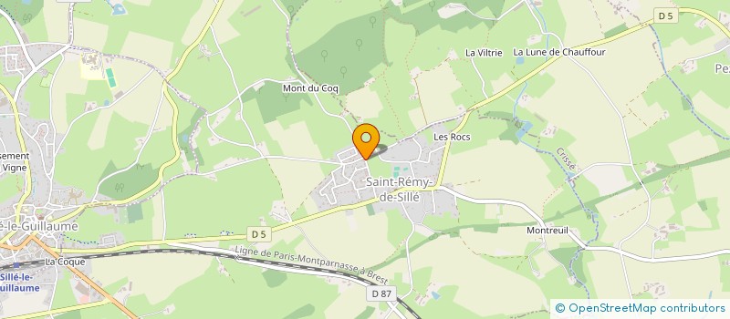 localisation de l'entreprise SCI NOVAEL  SAINT-REMY-DE-SILLE