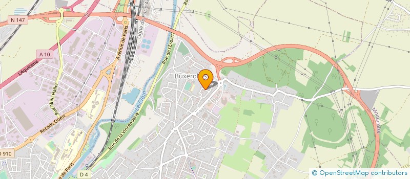 localisation de l'entreprise SCI NOVAGESTIM  BUXEROLLES