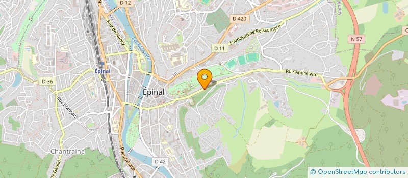 localisation de l'entreprise SCI NOVALBER à EPINAL