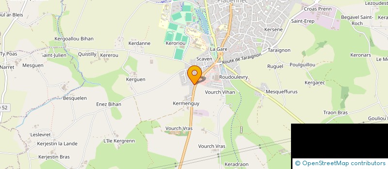 localisation de l'entreprise SCI NOVALIS  PLABENNEC