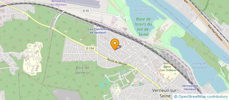 localisation de l'entreprise SCI NOVELE  VERNEUIL-SUR-SEINE