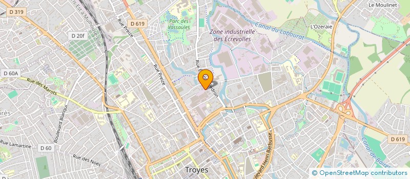 localisation de l'entreprise SCI NOVELLO à TROYES