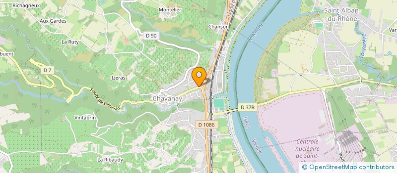 localisation de l'entreprise SCI NOVELLON-CLEMENCON  CHAVANAY