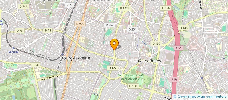 localisation de l'entreprise SCI NOVENTA  L'HAY-LES-ROSES