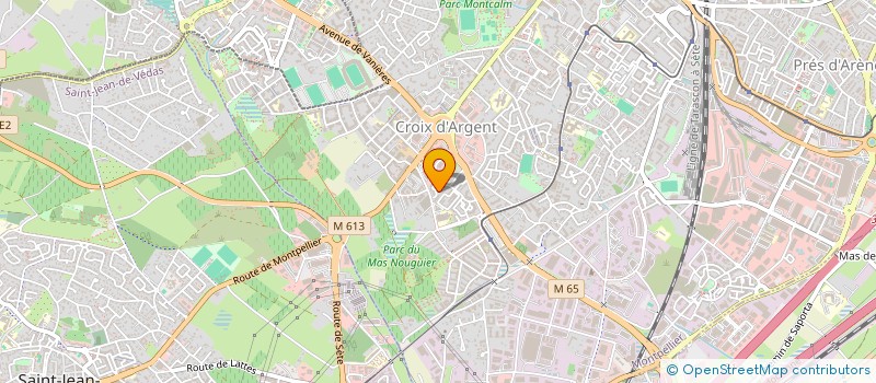 localisation de l'entreprise SCI NOVI à MONTPELLIER