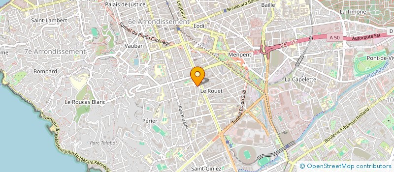 localisation de l'entreprise SCI NOVI à MARSEILLE