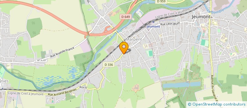 localisation de l'entreprise SCI NOVI  MARPENT