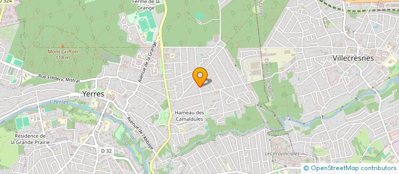 localisation de l'entreprise SCI NOVI  YERRES