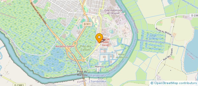 localisation de l'entreprise SCI NOVI INVEST  ROCHEFORT