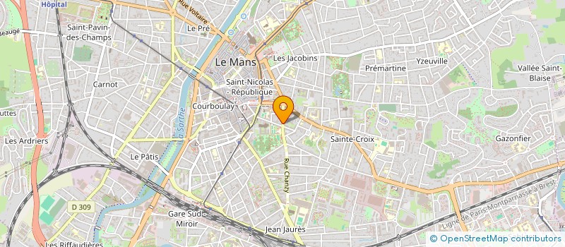 localisation de l'entreprise SCI NOVILIA  LE MANS