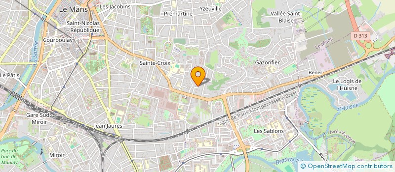 localisation de l'entreprise SCI NOVIMMO  LE MANS