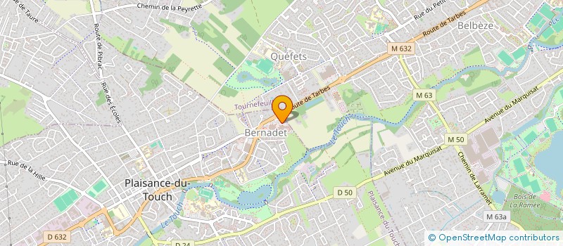 localisation de l'entreprise SCI NOVITALORY  PLAISANCE-DU-TOUCH