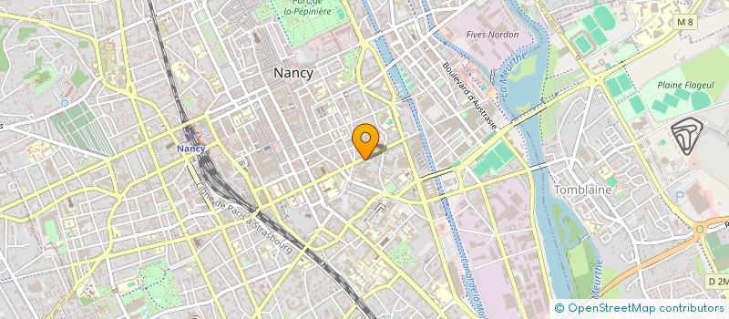 localisation de l'entreprise SCI NOVLANPOCH  NANCY