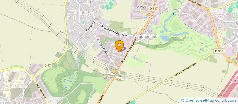 localisation de l'entreprise SCI NOVO  LE THILLAY