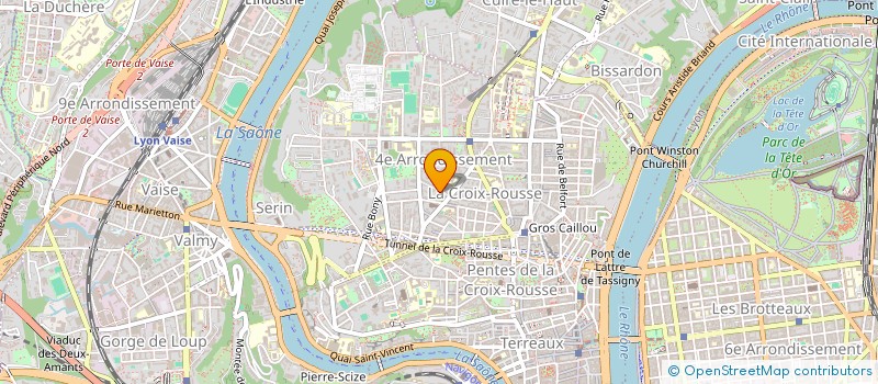 localisation de l'entreprise SCI NOVU  LYON