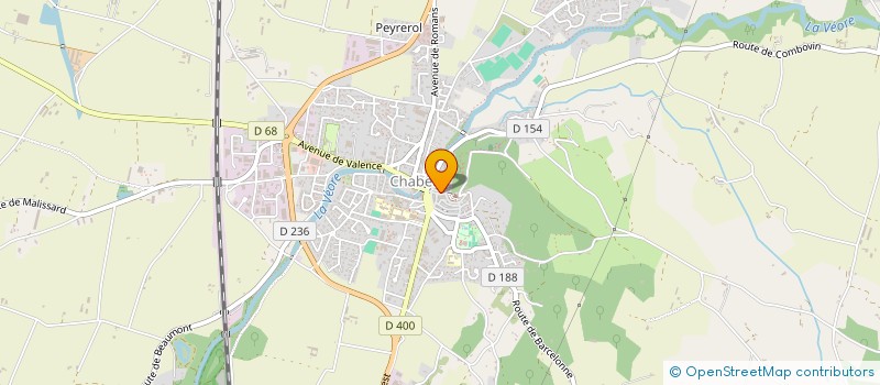 localisation de l'entreprise SCI NOWACKI FRERES à CHABEUIL