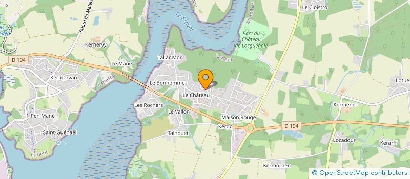 localisation de l'entreprise SCI NOWENN à KERVIGNAC