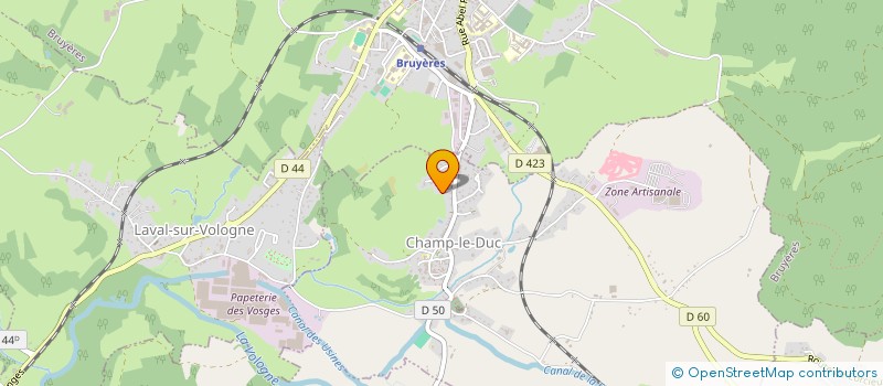 localisation de l'entreprise SCI NOX  CHAMP-LE-DUC