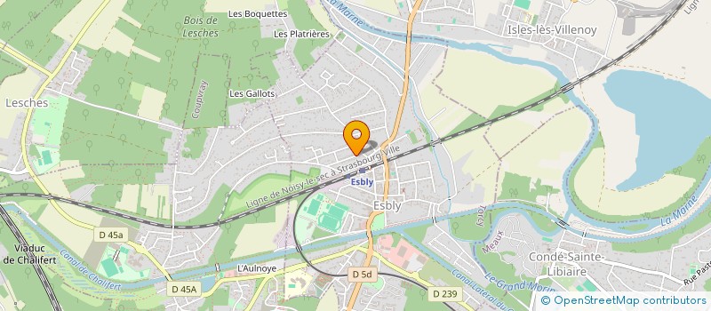 localisation de l'entreprise SCI NOYAS  MONTRY