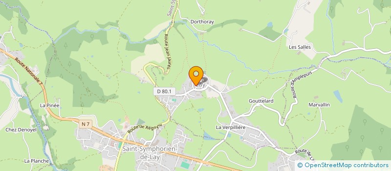 localisation de l'entreprise SCI NOYEL  LAY