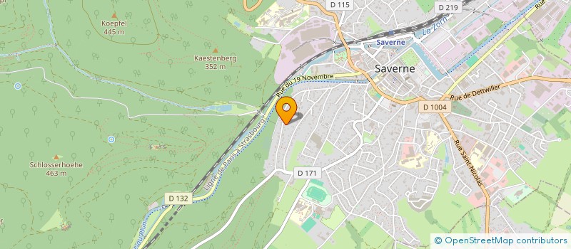 localisation de l'entreprise SCI NOYER DU BRUMATHER PFAD  SAVERNE