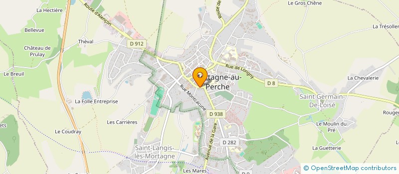 localisation de l'entreprise SCI NOYER IMMO à MORTAGNE-AU-PERCHE
