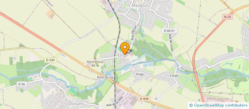 localisation de l'entreprise SCI NOYER INVEST  ETRUN