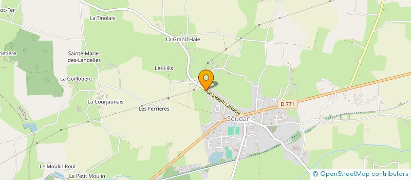 localisation de l'entreprise SCI NOYET-SICOT à SOUDAN