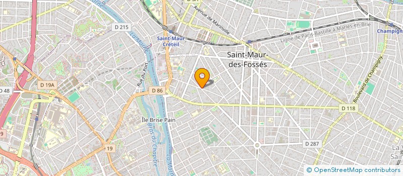 localisation de l'entreprise SCI NOYLI à SAINT-MAUR-DES-FOSSES