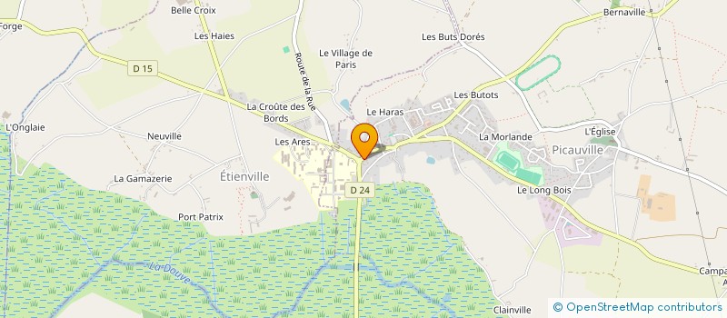 localisation de l'entreprise SCI NOYON  PICAUVILLE