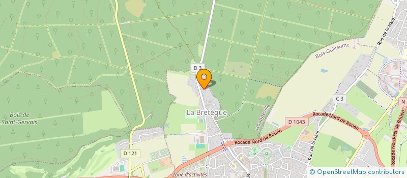 localisation de l'entreprise SCI NOYON & GUERZA  BOIS-GUILLAUME