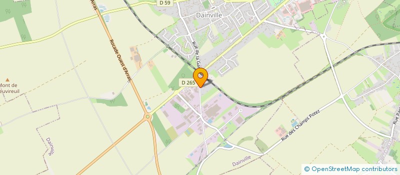 localisation de l'entreprise SCI NOZA IMMOBILIER à DAINVILLE
