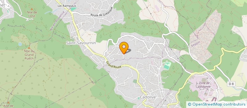 localisation de l'entreprise SCI NOZERAN  SAINT-SAVOURNIN