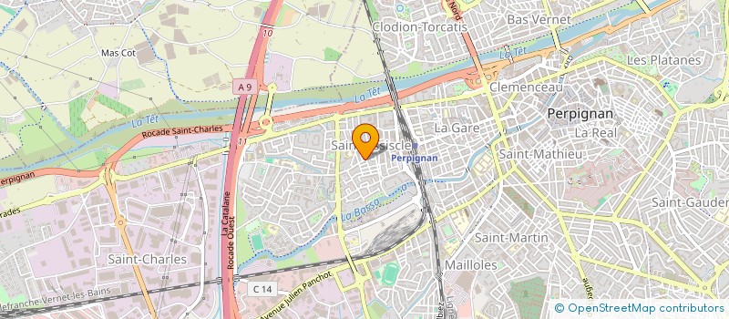 localisation de l'entreprise SCI NOZOMI à PERPIGNAN