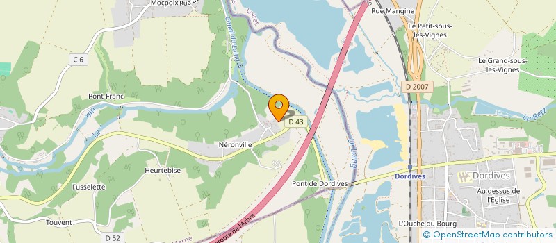 localisation de l'entreprise SCI NP DE ST LOUIS  CHATEAU-LANDON