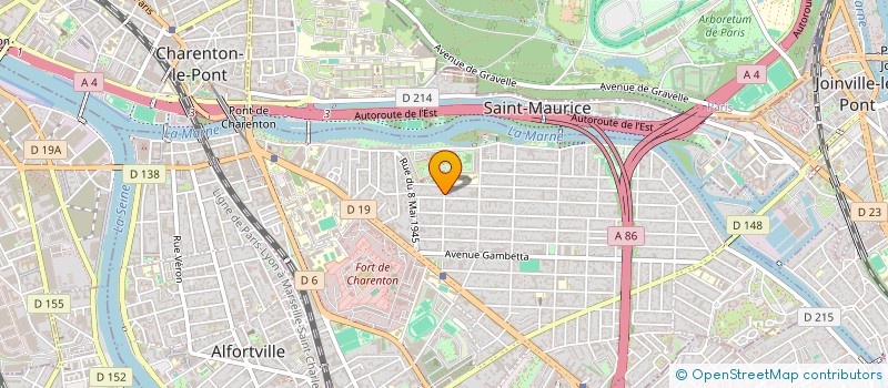 localisation de l'entreprise SCI NPA à MAISONS-ALFORT