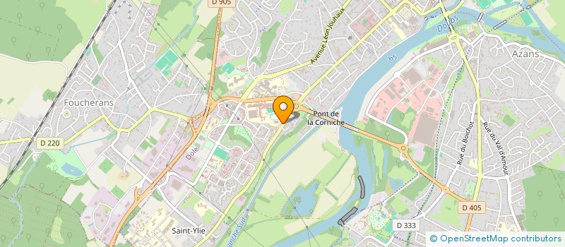 localisation de l'entreprise SCI NPE à DOLE