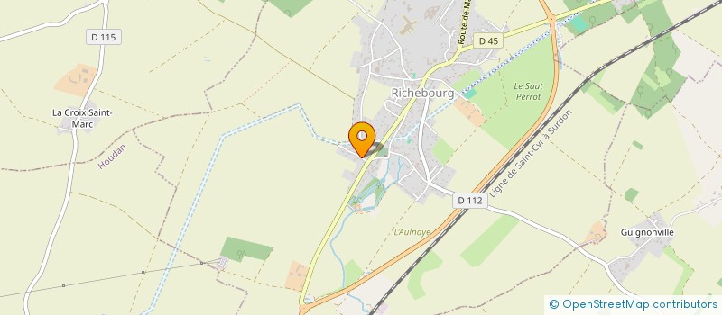 localisation de l'entreprise SCI NPI  RICHEBOURG